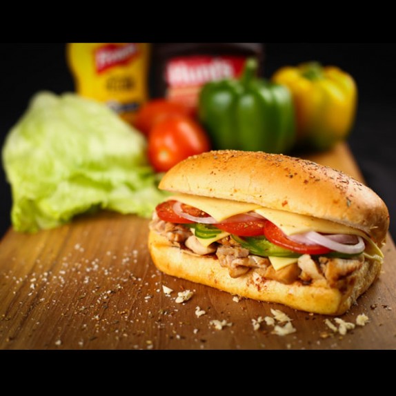 Chicken Teriyaki Sub Sandwich